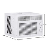 GE(R) 5,000 BTU Mechanical Window Air Conditioner for Small Rooms up to 150 sq ft. - (AHEC05AC)