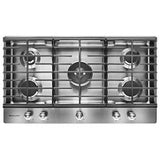 36" 5-Burner Gas Cooktop