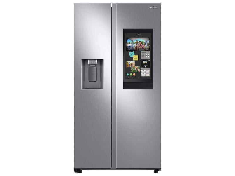 22 cu. ft. Counter Depth Side-by-Side Refrigerator with Touch Screen Family Hub(TM) in Stainless Steel - (RS22T5561SR)