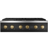 Caf(eback)(TM) 36" Commercial-Style Gas Rangetop with 6 Burners (Natural Gas) - (CGU366P3TD1)