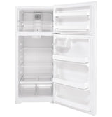 Hotpoint(R) 17.5 Cu. Ft. Recessed Handle Top-Freezer Refrigerator - (HPS18BTNRWW)