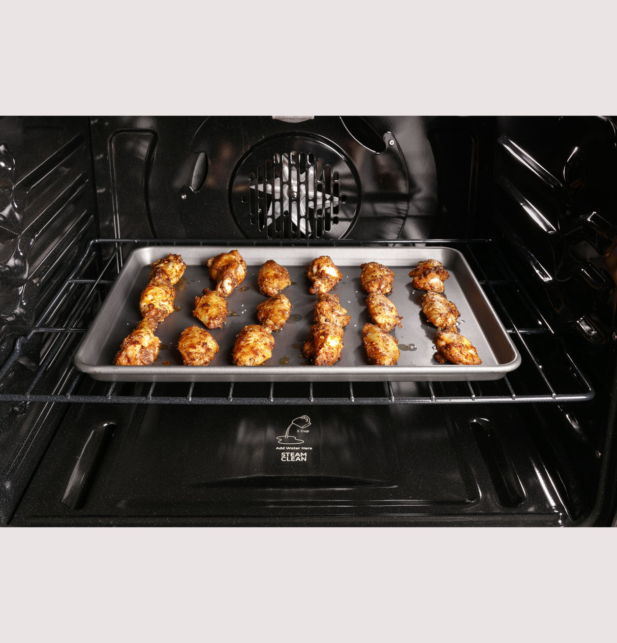 GE Profile(TM) 30" Free-Standing Gas Double Oven Convection Range with No Preheat Air Fry - (PGB965BPTS)