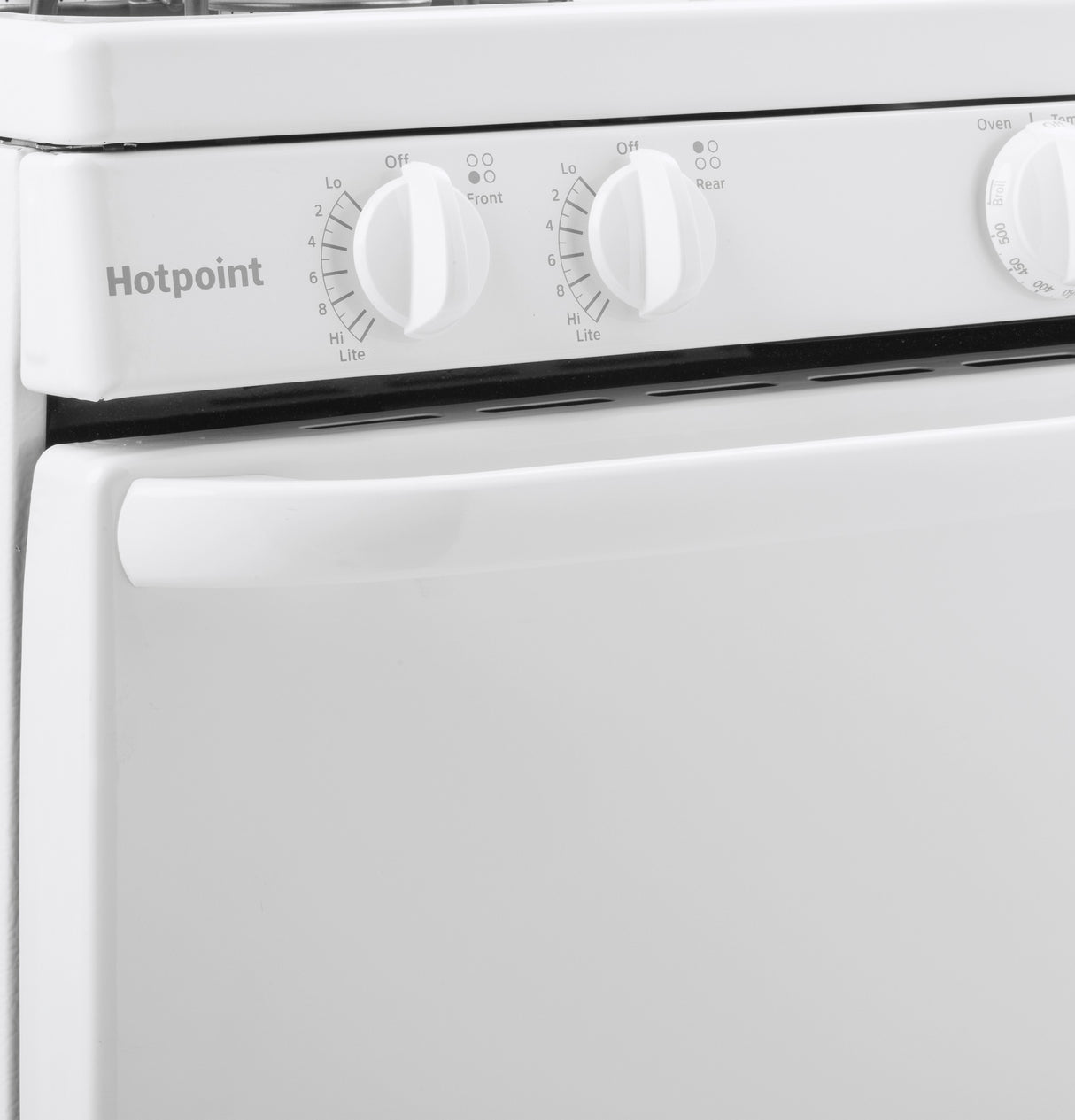 Hotpoint(R) 20" Electric Free-Standing Front-Control Electric Range - (RAS200DMWW)