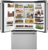 Caf(eback)(TM) ENERGY STAR(R) 27.7 Cu. Ft. Smart French-Door Refrigerator with Keurig(R) K-Cup(R) Brewing System - (CFE28UP2MS1)