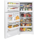 GE(R) ENERGY STAR(R) 15.6 Cu. Ft. Top-Freezer Refrigerator - (GTE16DTNLWW)