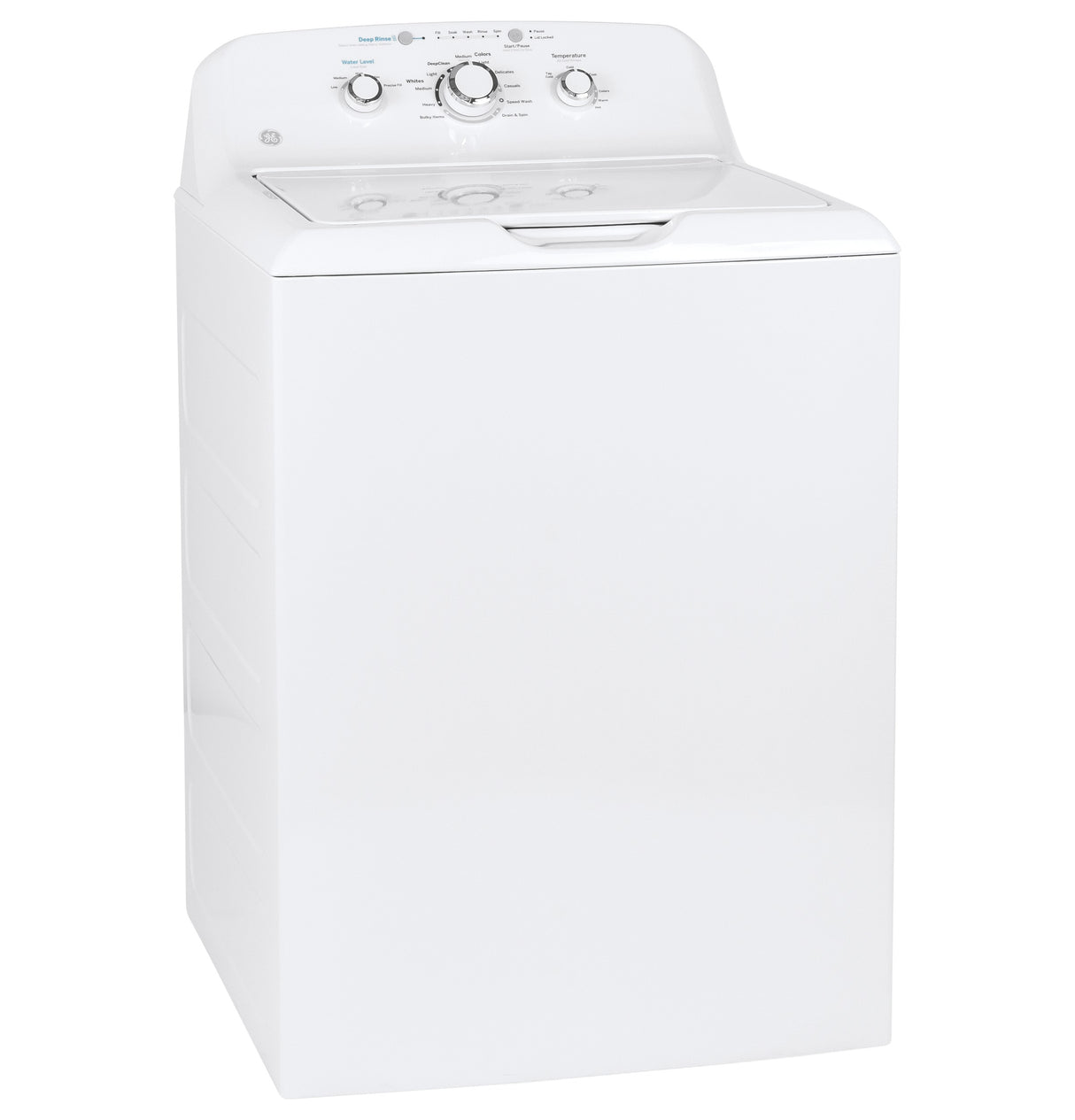 GE(R) 4.2 cu. ft. Capacity Washer with Stainless Steel Basket - (GTW335ASNWW)