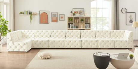 Tuft - Modular Sectional 8 Piece - Cream