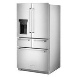 25.8 Cubic Feet 36" Multi-Door Freestanding Refrigerator With Platinum Interior Design