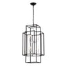 8 Light Lantern Chandelier Lighting, Entryway Chandeliers For High Ceilings, Chandeliers For Dining Room, Foyer, Entry, Staircase, Hallway, Height Adjustable (E12 Bulbs Not Included)