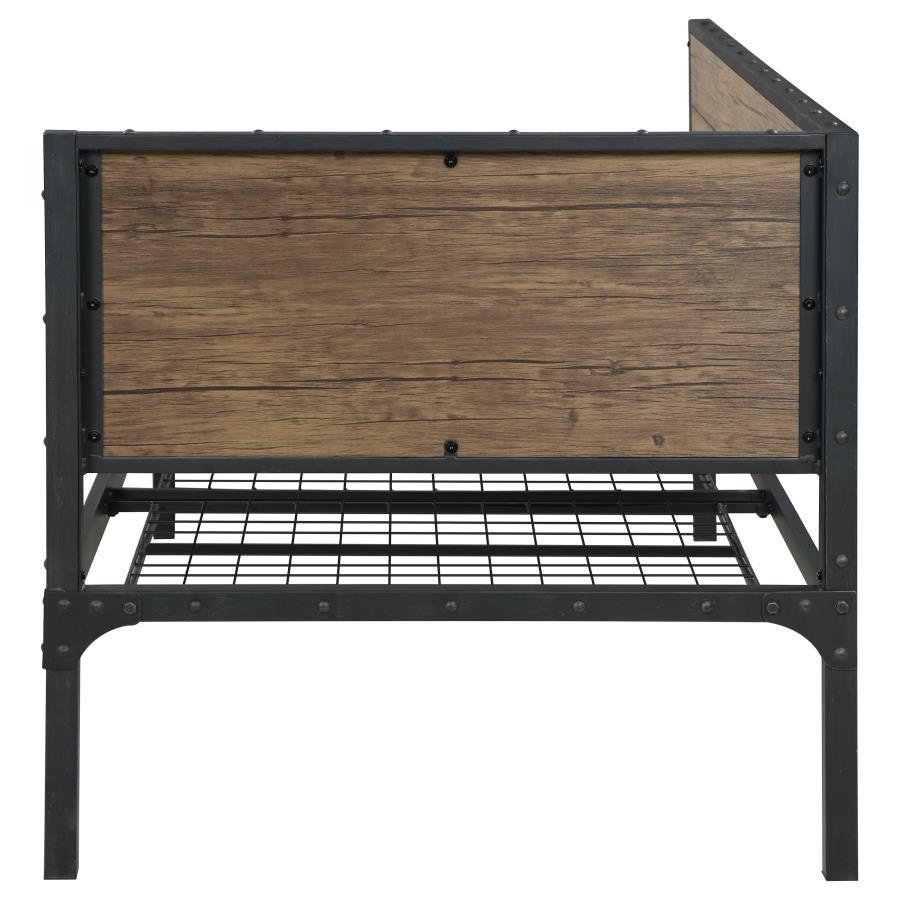 Getler - Daybed - Weathered Chestnut And Black