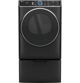 GE Profile(TM) ENERGY STAR(R) 7.8 cu. ft. Capacity Smart Front Load Electric Dryer with Steam and Sanitize Cycle - (PFD95ESPTDS)