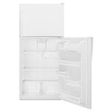 30" Wide Top Freezer Refrigerator - 18 Cubic Feet - White