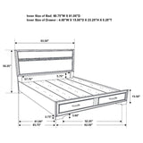 Miranda - 2-Drawer Storage Bed