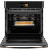 GE Profile(TM) 30" Smart Built-In Convection Single Wall Oven with In-Oven Camera and No Preheat Air Fry - (PTS9000BNTS)