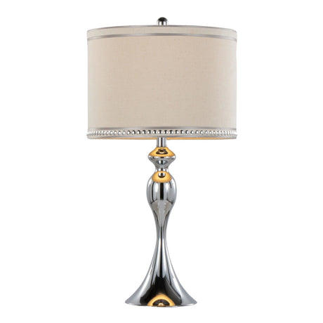 Ashland - 27" Metal Table Lamp (Set of 2) - Beige