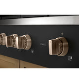 Caf(eback)(TM) 48" Commercial-Style Gas Rangetop with 6 Burners and Integrated Griddle (Natural Gas) - (CGU486P3TD1)