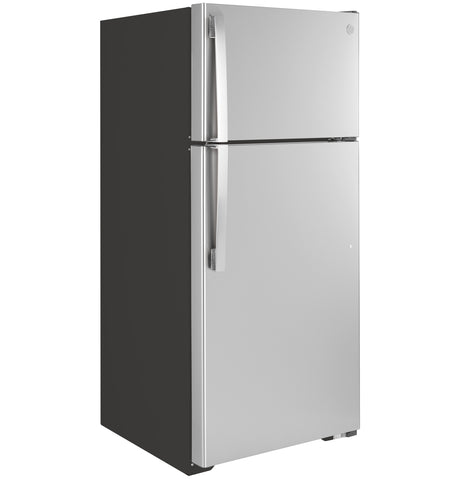 GE(R) 16.6 Cu. Ft. Top-Freezer Refrigerator - (GTS17GSNRSS)