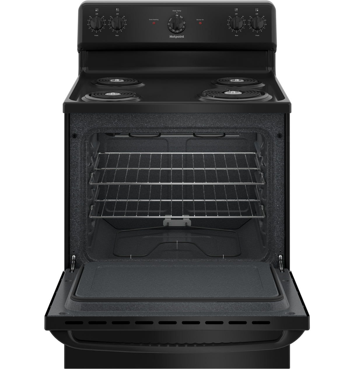 Hotpoint(R) 30" Free-Standing Electric Range - (RBS160DMBB)