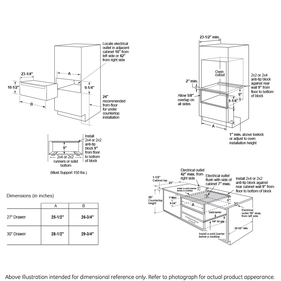 GE Profile(TM) 30" Warming Drawer - (PTW9000SPSS)