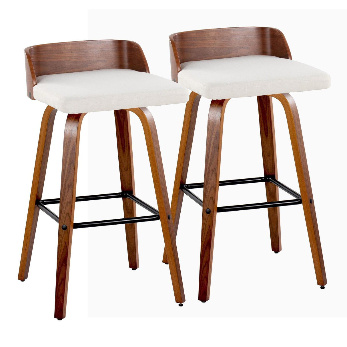 Maya - 30" Fixed-Height Barstool (Set of 2)