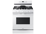 6.0 cu. ft. Smart Freestanding Gas Range with Integrated Griddle in White - (NX60A6511SW)