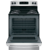 GE(R) 30" Free-Standing Self-Clean Electric Range - (JB256RMSS)