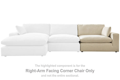 Elyza Right-arm Facing Corner Chair - (1000665)