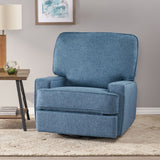 Wide - Manual Standard Recliner - Navy Blue