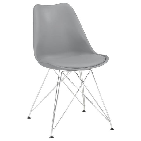 Juniper - Polypropylene Dining Side Chair (Set of 2) - Gray