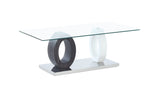 Tracker - Coffee Table - Brown / White