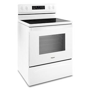 5.3 Cubic Feet Whirlpool Electric 5-in-1 Air Fry Oven - White