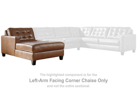Baskove Left-arm Facing Corner Chaise - (1110216)