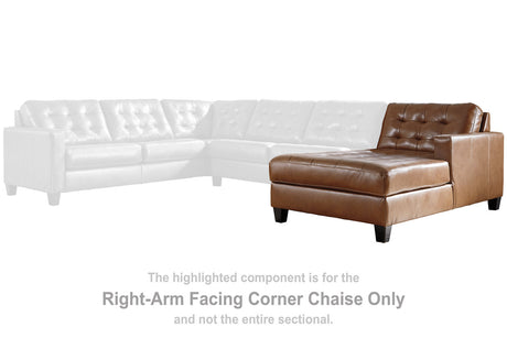 Baskove Right-arm Facing Corner Chaise - (1110217)