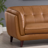 Solana - Waxy Pull-Up Leather Loveseat