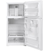 GE(R) ENERGY STAR(R) 19.2 Cu. Ft. Top-Freezer Refrigerator - (GTE19DTNRWW)