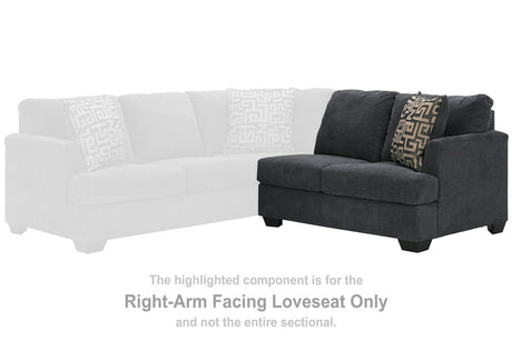 Ambrielle Right-arm Facing Loveseat - (1190256)