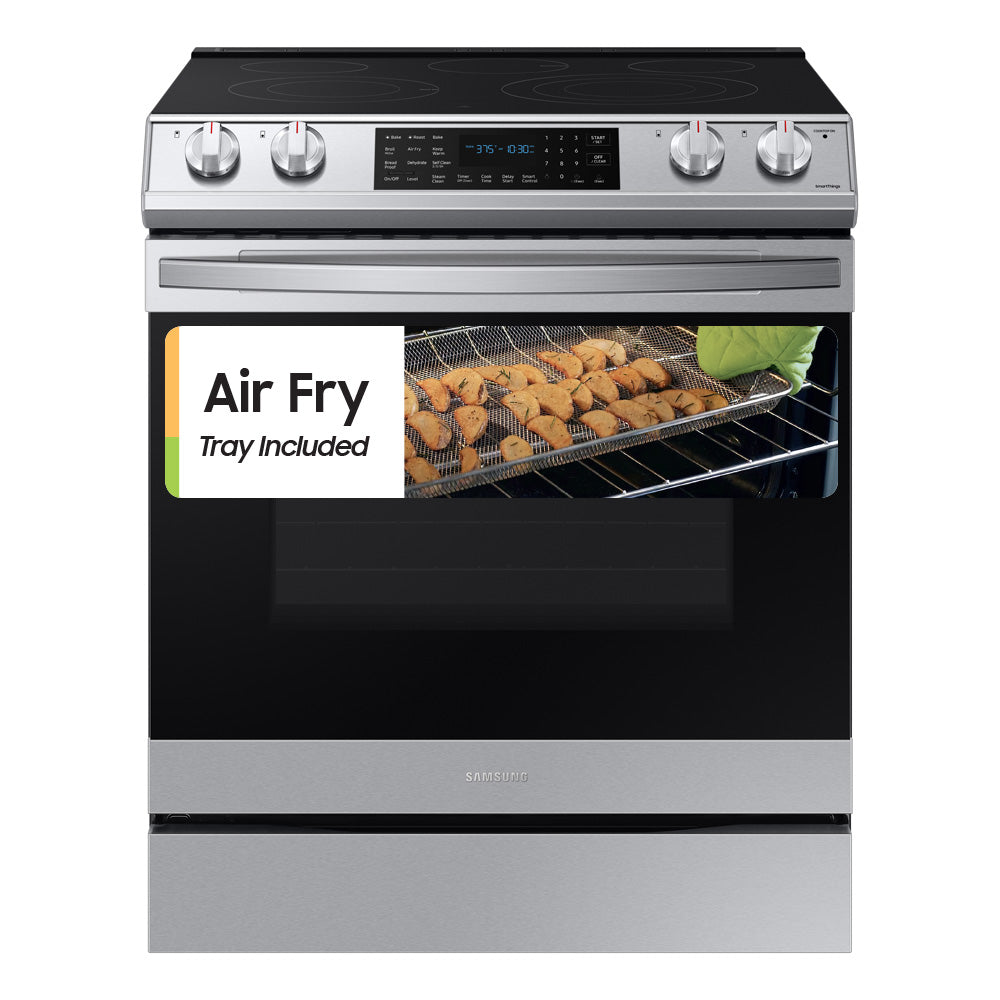 6.3 cu. ft. Smart Slide-in Electric Range with Air Fry in Stainless Steel - (NE63T8511SS)