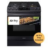 6.0 cu ft. Smart Slide-in Gas Range with Air Fry in Black Stainless Steel - (NX60T8511SG)