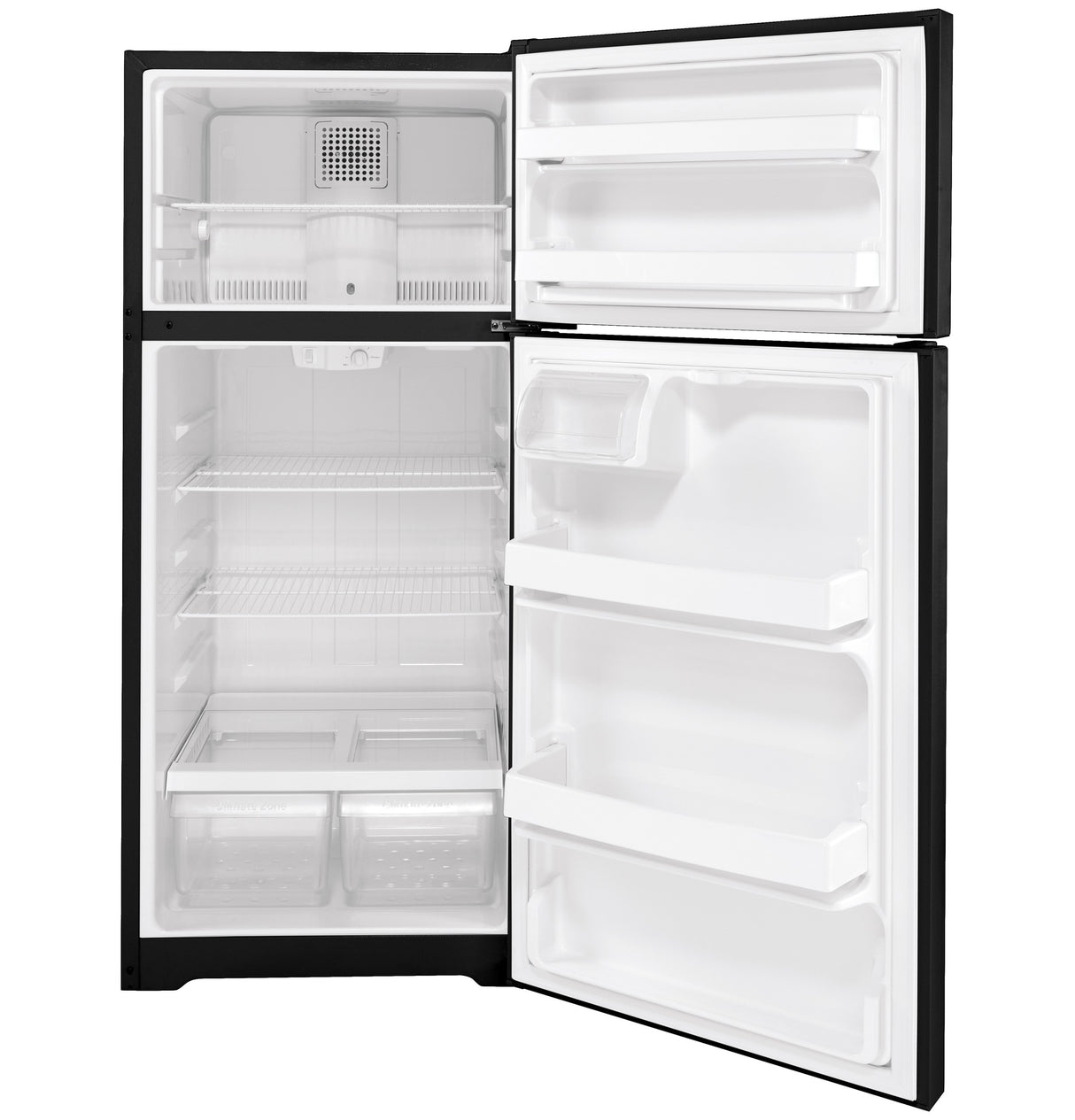 GE(R) 16.6 Cu. Ft. Top-Freezer Refrigerator - (GTS17DTNRBB)