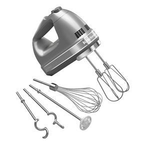 9-Speed Hand Mixer - Contour Silver