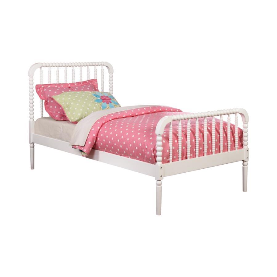 Jones - Twin Bed - White