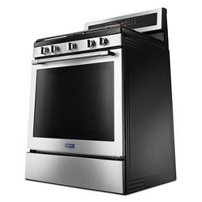 30" Wide Gas Range With True Convection And Power Preheat - 5.8 Cubic Feet