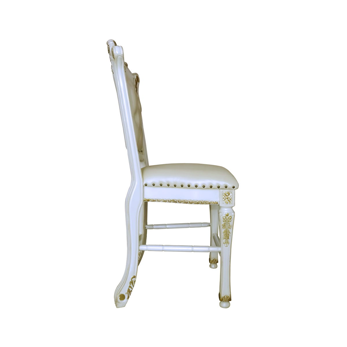 Vendome - Antique Counter Height Chair (Set of 2) - White