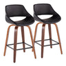 Fabrico - Mid-Century Modern, Counter Stool (Set of 2)