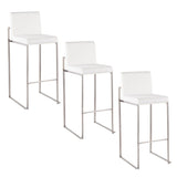 Fuji - High Back Upholstered Barstool Set