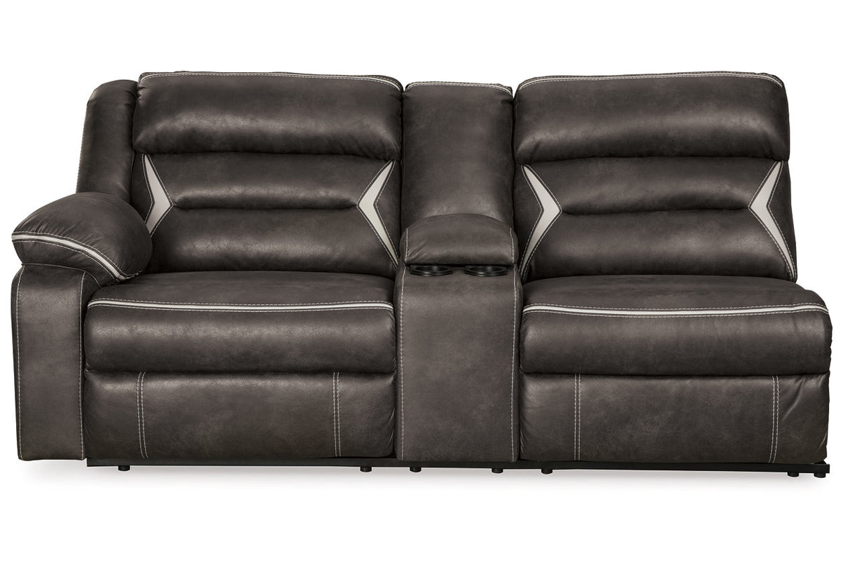 Kincord Left-arm Facing Power Reclining Sofa With Console - (1310459)