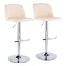 Toriano - Bar Stool With Footrest Set