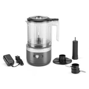 Cordless 5 Cup Food Chopper - Matte Charcoal Grey