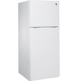 GE(R) ENERGY STAR(R) 11.6 cu. ft. Top-Freezer Refrigerator - (GPE12FGKWW)