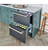 Caf(eback)(TM) 5.7 Cu. Ft. Built-In Dual-Drawer Refrigerator - (CDE06RP3ND1)